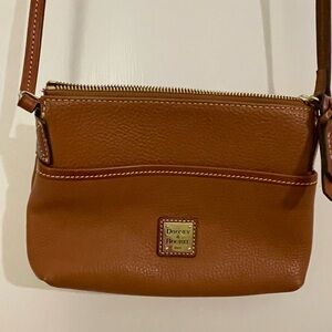 Dooney & Burke Small Brown Cross Body Bag